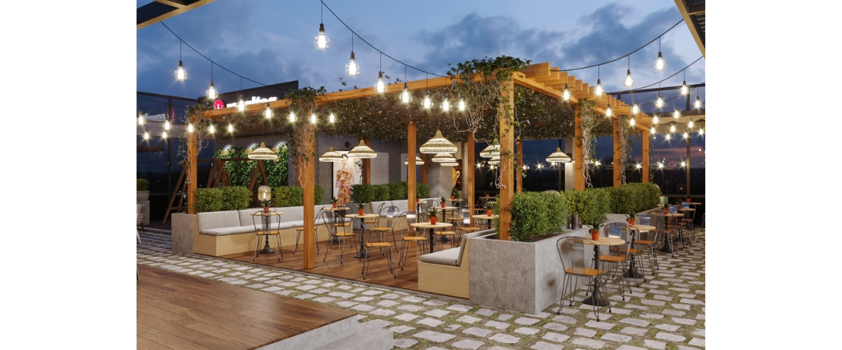 Mẫu đ&egrave;n led trang tr&iacute; nh&agrave; ấn tượng - D&acirc;y b&oacute;ng led ngo&agrave;i trời