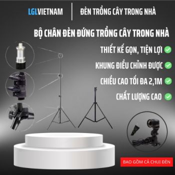 Bộ Chân Đèn Trồng Cây Phổ Thông